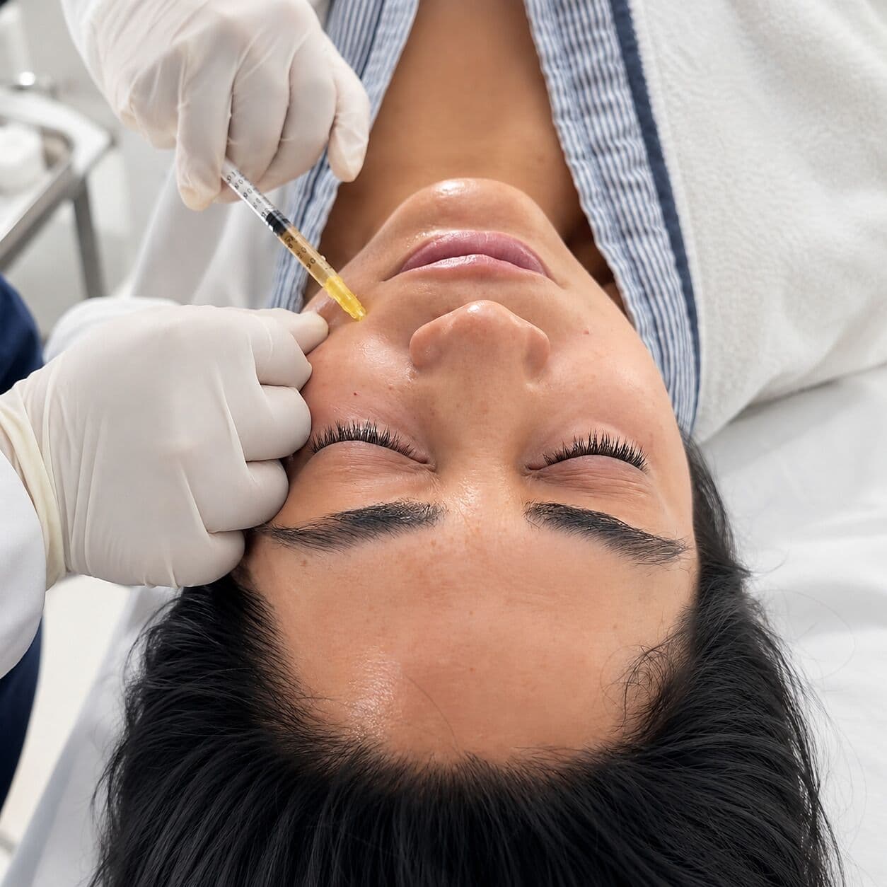 Inyección facial